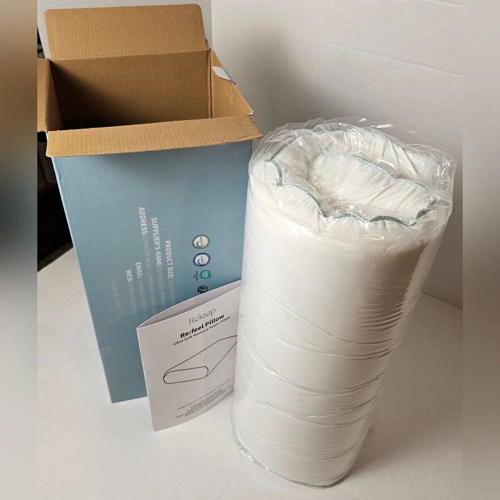 [RELEEP] NEW Soft Cooling ● Memory Foam ● Neck Cervical ● Ergonomic Pilllow